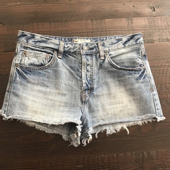 Free People Pants - Free People Denim Shorts Sz. 28